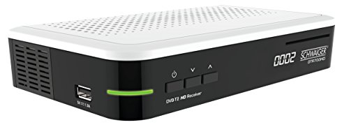 SCHWAIGER DVB-T2 Receiver, digitaler freenet HD-Receiver (freenet Zertifiziert), Receiver mit Irdeto Entschlüsselungssystem und H.265 / HEVC Codec -DTR700HD