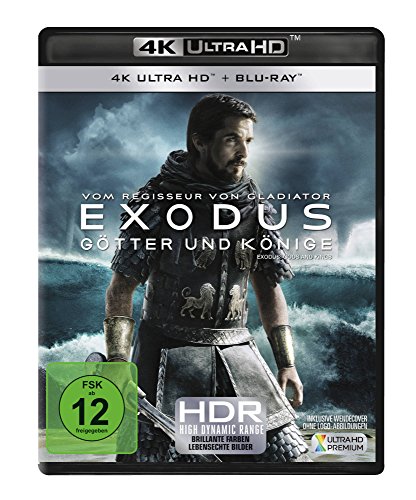 EXODUS - Götter und Könige  (4K Ultra HD) (+ Blu-ray)