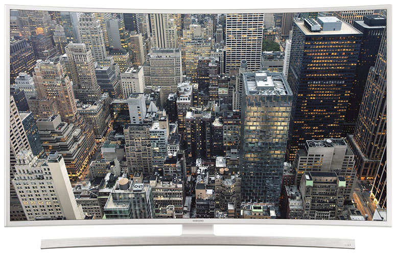 Samsung JU6580 121 cm (48 Zoll) Curved Fernseher (Ultra HD, Triple Tuner, Smart TV)