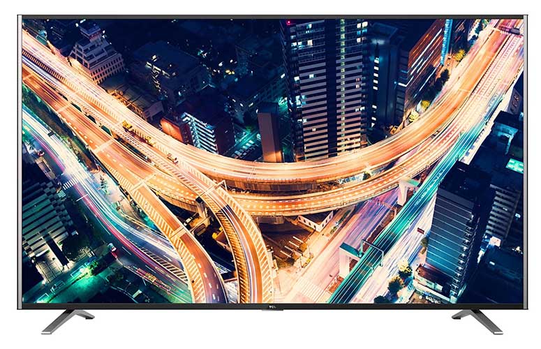 TCL U55S7906 140 cm (55 Zoll) Fernseher (Ultra HD, Triple Tuner DVB-T2 HEVC H.265, Smart TV)