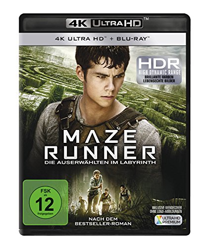 Maze Runner 1 - Die Auserwählten im Labyrinth (4K Ultra HD) (+ Blu-ray)