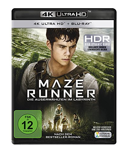 Maze Runner 1 - Die Auserwählten im Labyrinth  (4K Ultra HD) (+ Blu-ray)