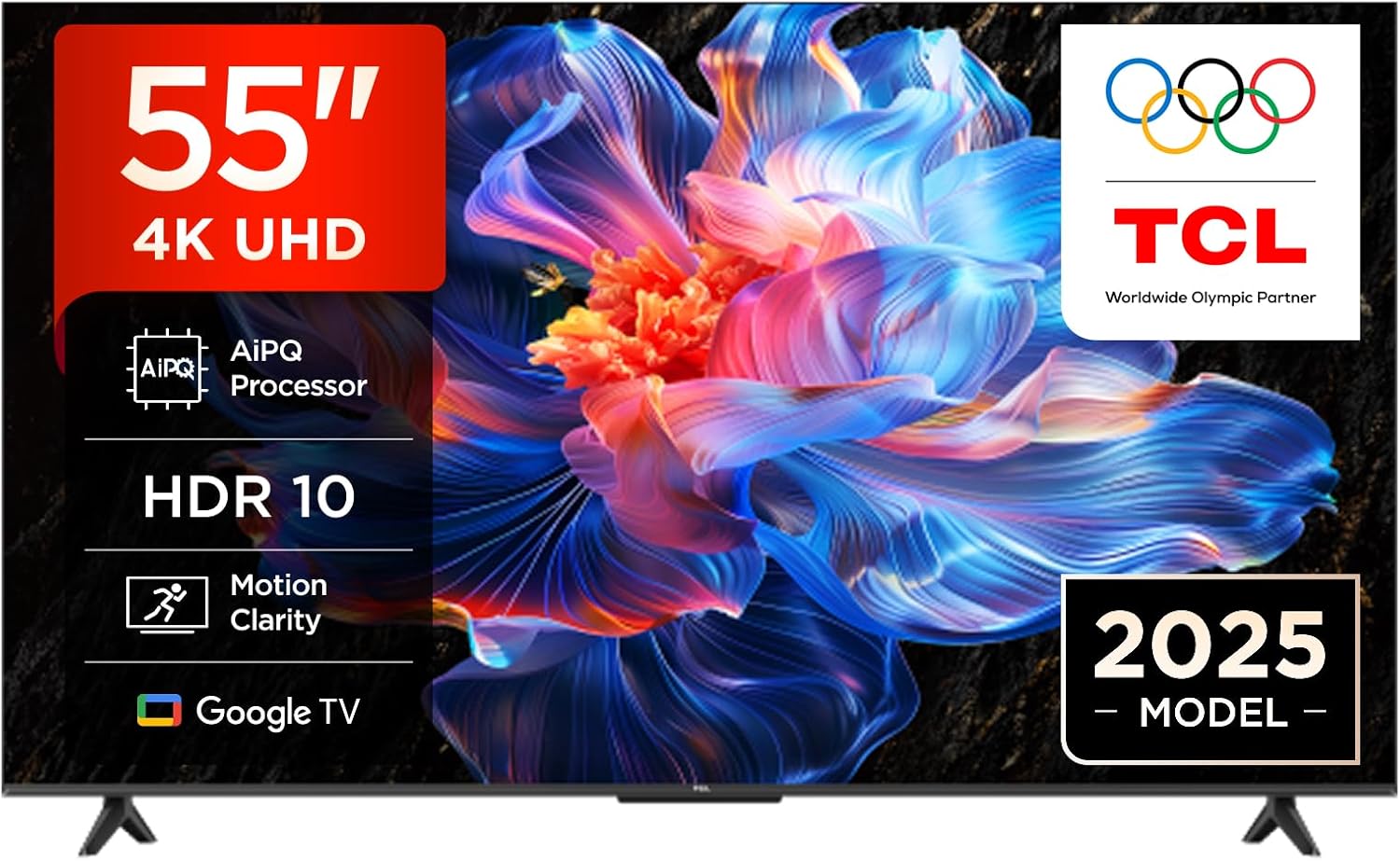 TCL 55V6C 139 cm (55 Zoll) Fernseher (4K UHD, HDR, Smart TV)